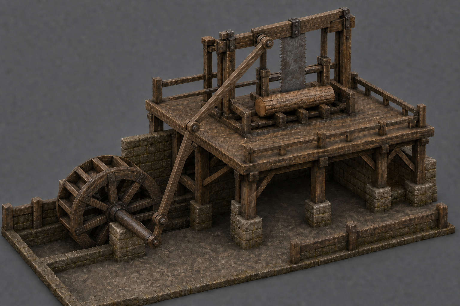 Channel test layout — source, trench, outlet